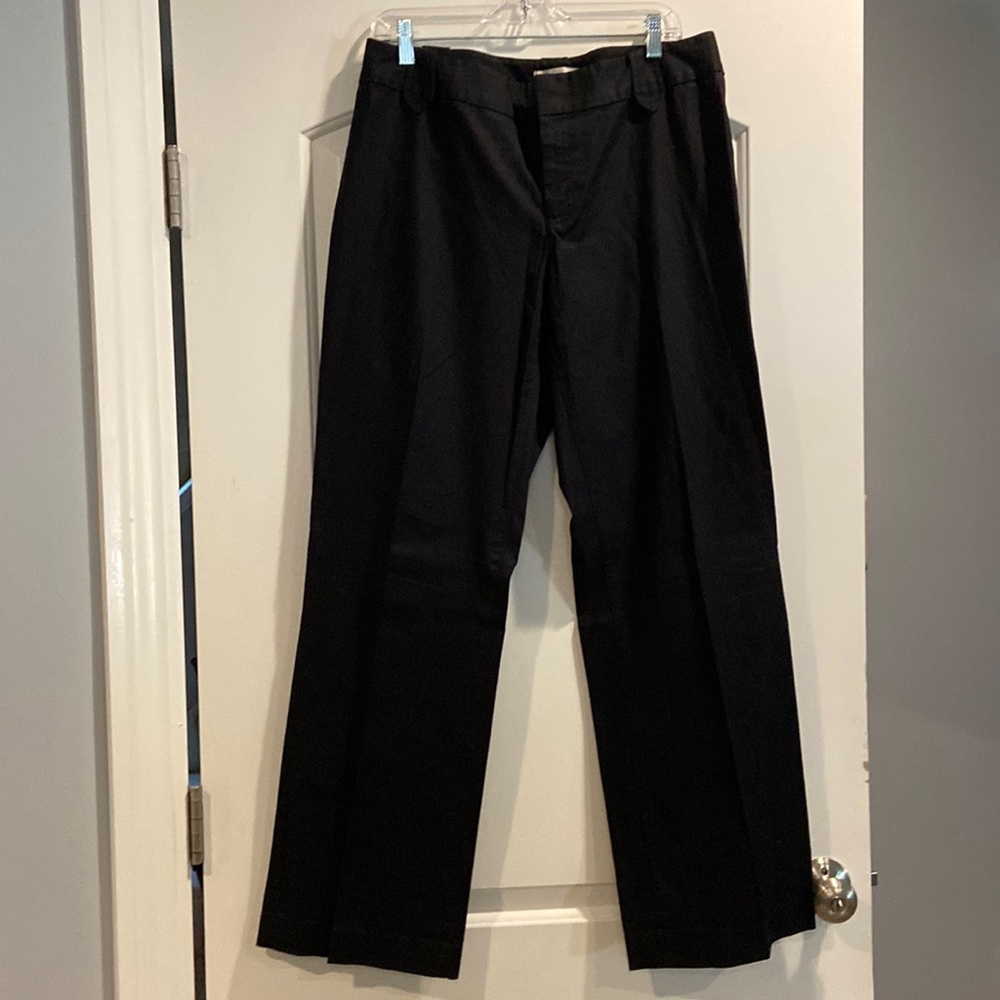Banana republic black pants, size 12